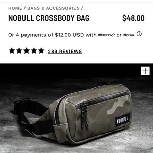NoBull crossover bag in camo